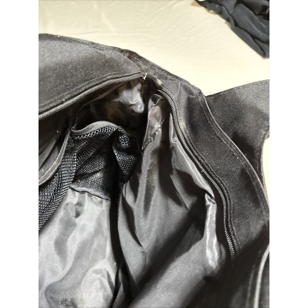 Ariat Carry All Black Nylon Shoulder Bag Tote Western Style - Picture 8 of 16